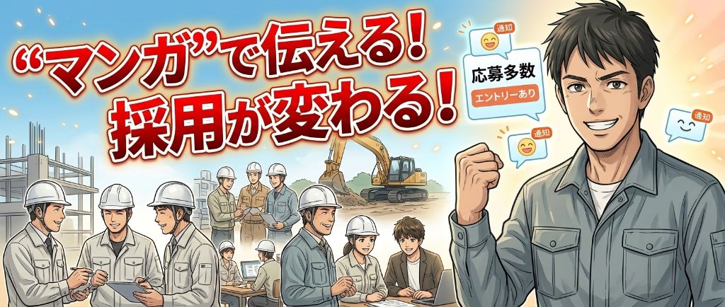 マンガで伝える！採用が変わる！