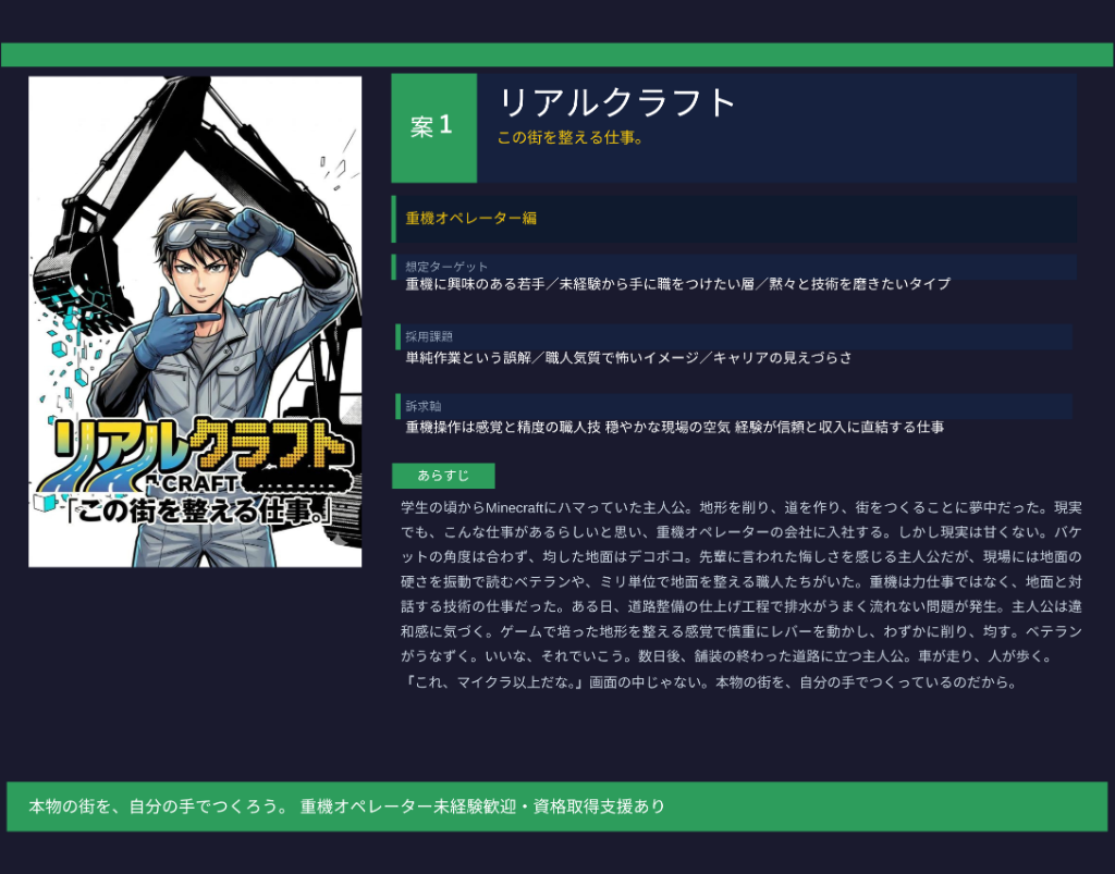 シナリオ提案詳細例