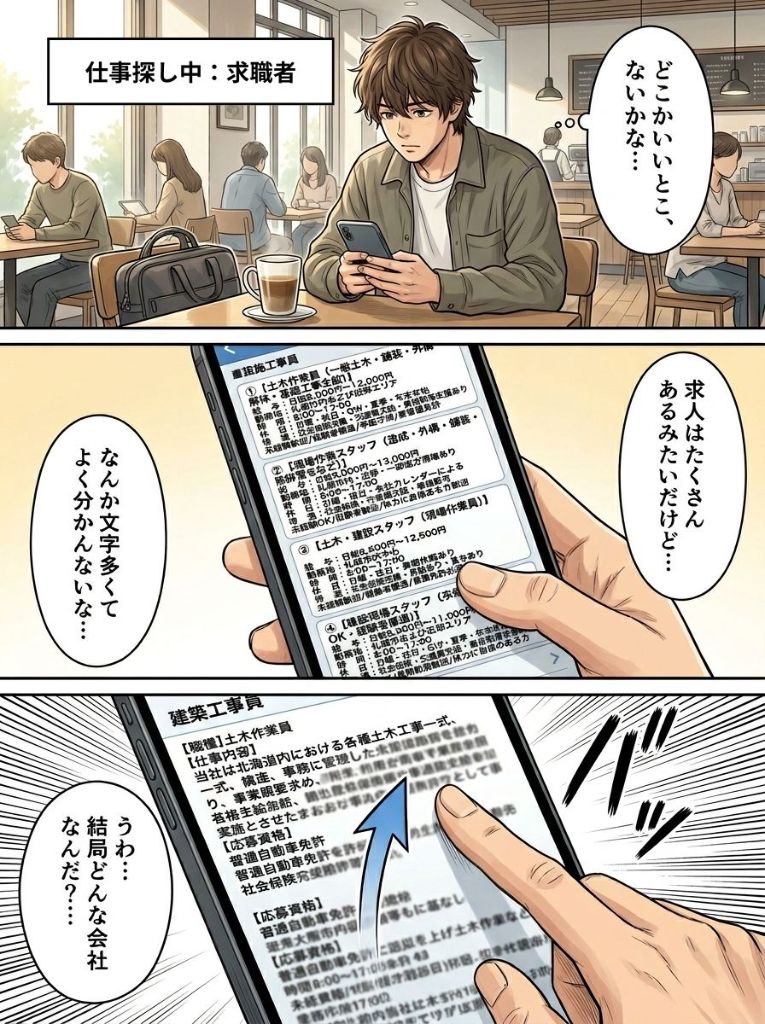 漫画3ページ目
